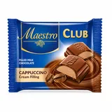 MAESTRO CLUB – Chocolat au Lait Fourré à la Crème Cappuccino – 40 g thumbnail 1