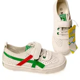 chaussures blanches pour enfants, nouvelle collection avec pointillé thumbnail 1