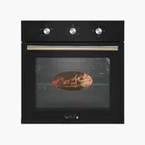 Four Lcs Encastrable 60X60 A Gaz Noir NGB2BL thumbnail 1
