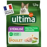 Croquettes pour chat stérilisés Protection urinaire ULTIMA thumbnail 1