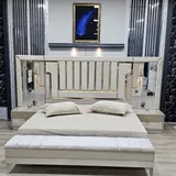 Chambre à Coucher Armoire 6 battants 6 pièces Beige Bambi thumbnail 1