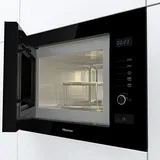 Micro Onde Hisense Encastrable 25 litres avec Grille Noir HB25MOBX7G thumbnail 3