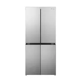 Refrigerateur Hisense Side BY Side 4 portes 431 litres avec Fontaine Inverter Gris RQ54WC thumbnail 1