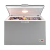 Congelateur Beko Horizontal 550LITRES Avec Vitre Gris CF380S thumbnail 3