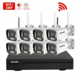 Kit de Vidéosurveillance FOSVISION - 8 Caméras IP WiFi 3MP thumbnail 1