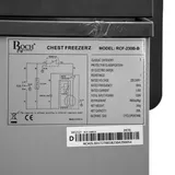Congelateur Roch Horizontal 230LITRES Gris RCF230BB thumbnail 5