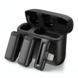 Micro Cravate Sans Fil J13-L pour iPhone avec Étui de Chargement thumbnail 1