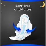Always Ultra Secure Night – Serviettes hygiéniques avec ailettes (Taille 4, protection nuit) thumbnail 2