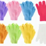 GANTS EXFOLIANTS  – Peau Douce & Lumineuse - Lot de 6 thumbnail 1