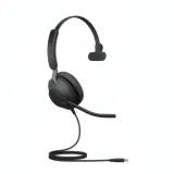 Micro-Casque Professionnel Jabra Evolve2 40 USB-C UC - Stéréo avec Réduction de Bruit thumbnail 1