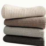 Chiffons, torchons de Nettoyage Épais et Absorbants pour Cuisine,  en Polyester Légères avec Adhérence Texturée, Couleurs Mixtes (Beige, Marron, Gris) thumbnail 1