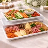 Lot de Plateaux de Service Rectangulaires Incassable GM PM thumbnail 3