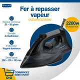 Fer à Repasser Enduro 2200W Gris SI2200W thumbnail 2