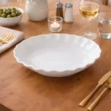 Assiette de présentation à rebord ondulé Incassable thumbnail 3