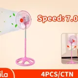 Ventilateur sur pied de 10 pouces Decakila - Rose thumbnail 3