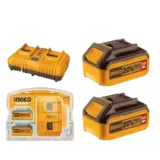 Kit Énergie Expert P20S : 2 Batteries Maxi-Autonomie 20V (5.0Ah) + 1 Chargeur Double Simultané 4A  FBCPK2425 thumbnail 1
