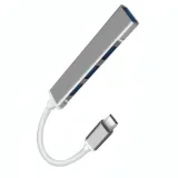 HUB USB-C R SCAR RS-HBTC003 avec 3 Ports USB 2.0 et 1 Port USB 3.0 thumbnail 1