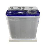 Machine à Laver Hisense 7.5KG Semi Automatique Twintub WS75HA3W thumbnail 1
