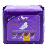 Serviettes hygiéniques aérées nuit Lilas x8 thumbnail 1