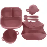 Set Repas Bébé en Silicone – Antidérapant, Sevrage Alimentaire Facile thumbnail 1