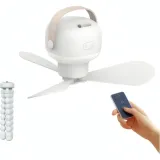 Ventilateur Portable Rechargeable ZICLONEN SP06-23B - 4 Vitesses thumbnail 1