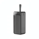 Power Bank Baraka 40000mAh Noir avec Câbles Type-C et Lightning thumbnail 1