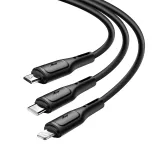 wiwu starlink USB-A to Micro+USB+iP Cable thumbnail 4