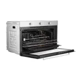 Four Encastrable Hisense 90X60 Electrique Noir Gris HEO901SS03 thumbnail 5