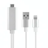 Câble Lightning vers HDMI MiraScreen L6M - 1 mètre thumbnail 1