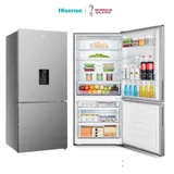 Refrigerateur Hisense Combine 3 tiroirs avec Fontaine 468L Nofrost Gris RD60WC4SB thumbnail 3