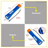 Lampe torche LED compacte 35 lumens thumbnail 4