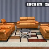 Salon Canapé 7 places Repose Tete Car Couleur Au Choix thumbnail 1