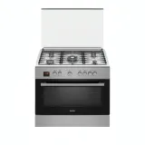 Cuisiniere Haier 5FEUX 90X60 Gris Noir HCR6050EGSB thumbnail 3