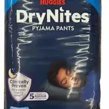 HUGGIES DryNites -  Sous-Vêtements de Nuit Absorbants  pour Garçon - Taille 8-13 ans (30-48kg) - 13 couches culottes thumbnail 1