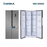 Refrigerateur Deska Side By Side 2PORTES Inverter Silver SBS-656DK thumbnail 1