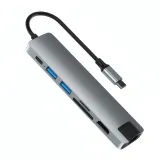 Adaptateur Hub 7 en 1 Type C AIRSKY HC-13LC thumbnail 1