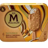 Magnum – Glace Mini 4 Bâtonnets Double Gold Caramel Billionaire thumbnail 1