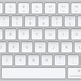 Clavier Apple Magic Keyboard avec pavé numérique thumbnail 1