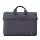 Sacoche Ordinateur Portable SHENGBEIER 15" Noir/Gris thumbnail 1