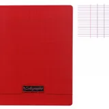 Calligraphe petit cahier 192 pages ,rouge thumbnail 1
