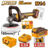 Polisseuse Sans Fil INGCO 20V | Ø 180 mm (7 pouces) thumbnail 3