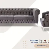 Salon Canapé 7 places Couleur Au Choix Broadway thumbnail 3