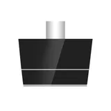 Hotte De Cuisine Technolux 60X60 Avec Sortie Verre Noir TEC60BG thumbnail 1