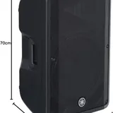 Enceintes Amplifiées 10 Pouces 700w Yamaha DBR10 thumbnail 3