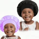 Bonnet Satin Enfant – Petit Modèle Doux & Protecteur thumbnail 1