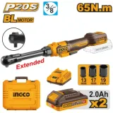 Clé à Cliquet Sans Fil 20V INGCO | Brushless 65 Nm 3/8″ thumbnail 3