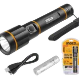 Lampe Torche LED Rechargeable Ingco 450 Lm Étanche thumbnail 1