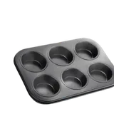 Moule à muffins antiadhésif Decakila - 6 cavités thumbnail 1