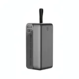 Power Bank Baraka BRK-PB56 50000mAh Noir avec Câbles Type-C et USB thumbnail 1