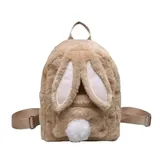 Sac à Dos Lapin en Peluche Mignon –  Bretelles Ajustables, Polyester thumbnail 1